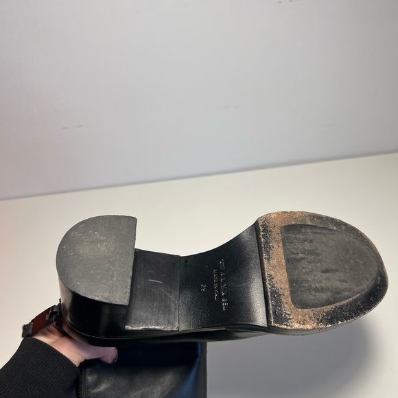 ALYX leather boots black, made in Italy size 39. - Picture 5 of 5